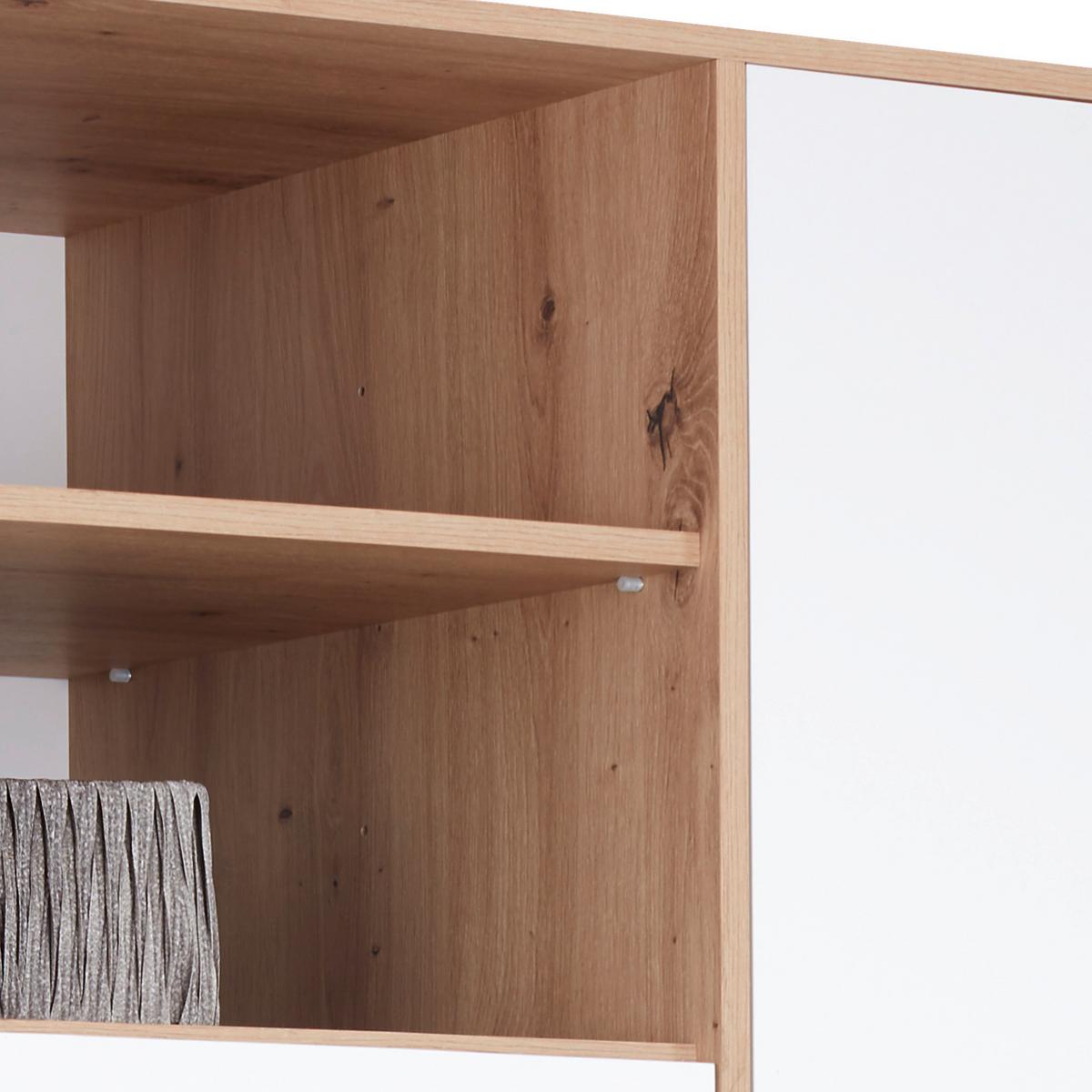 Ormar Za Odjeću Box - bijela/hrast Artisan, Moderno, drvni materijal/plastika (98/205/55cm) - Modern Living