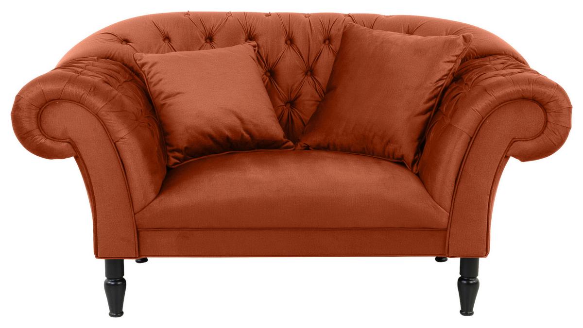 Fotoliu CUPIDO - ruginiu, Design, textil (180/94/103cm) - Mömax