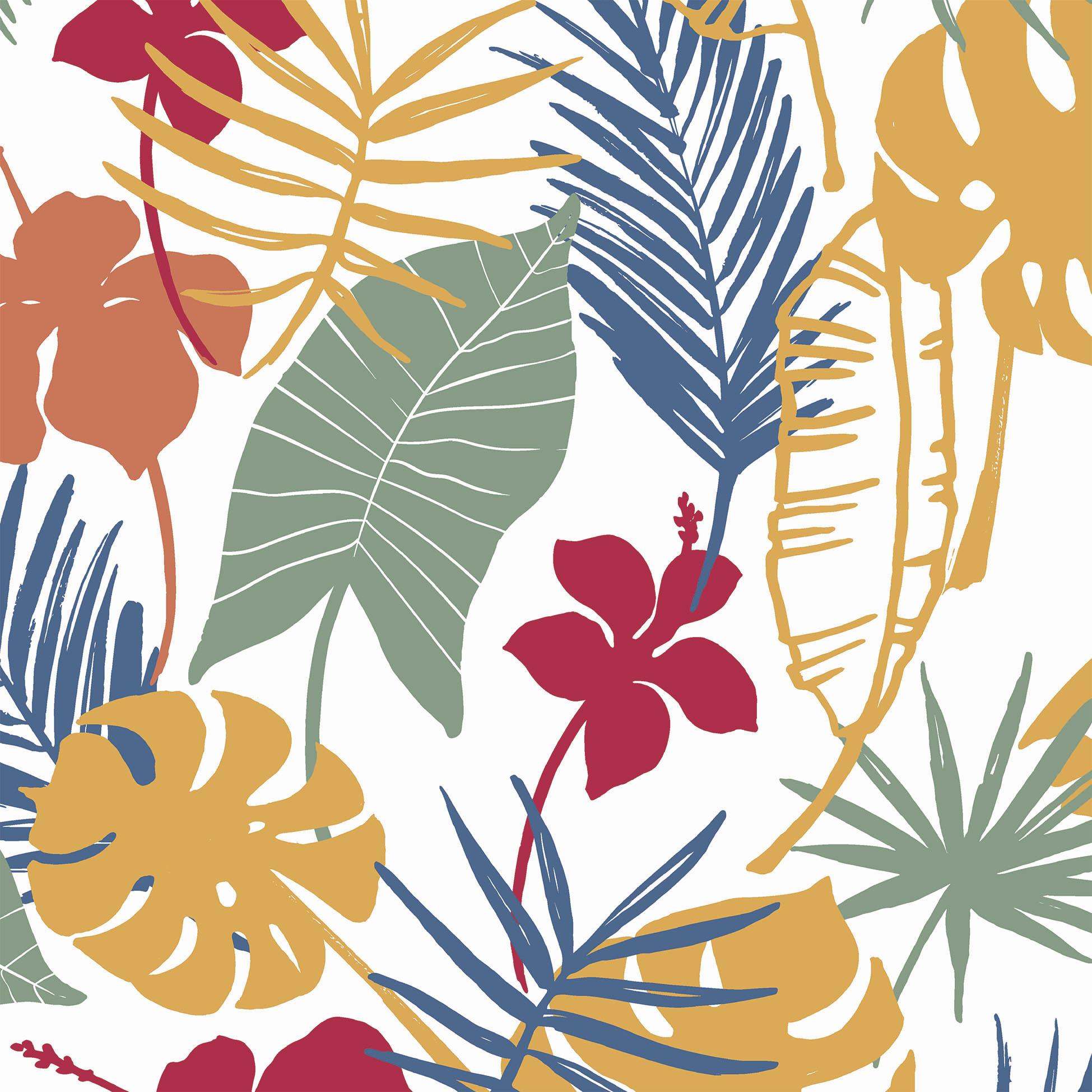 Serviette Kristina Multicolor ca. 17,5x17,5cm - Multicolor, KONVENTIONELL, Papier (17.5/17.5cm) - PPD