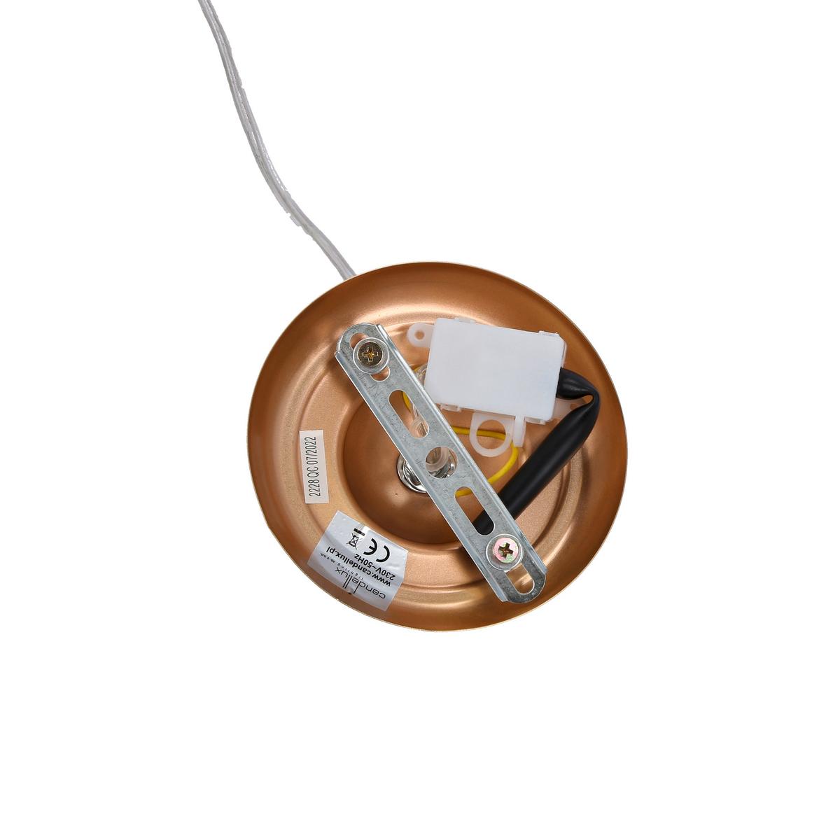 Viseća Svjetiljka Prima Gold - zlatne boje/crna, Konvencionalno, metal/plastika (35/35/120cm)