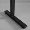 SKRIVBORD CARMELO I - svart/ekfärgad, Modern, metall/trämaterial (140/70-117/60cm) - Mömax