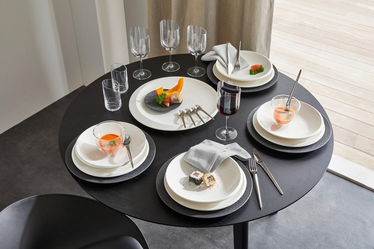 TALERZ OBIADOWY 10-4264-2620 - biały, Design, ceramika (27cm) - Villeroy & Boch