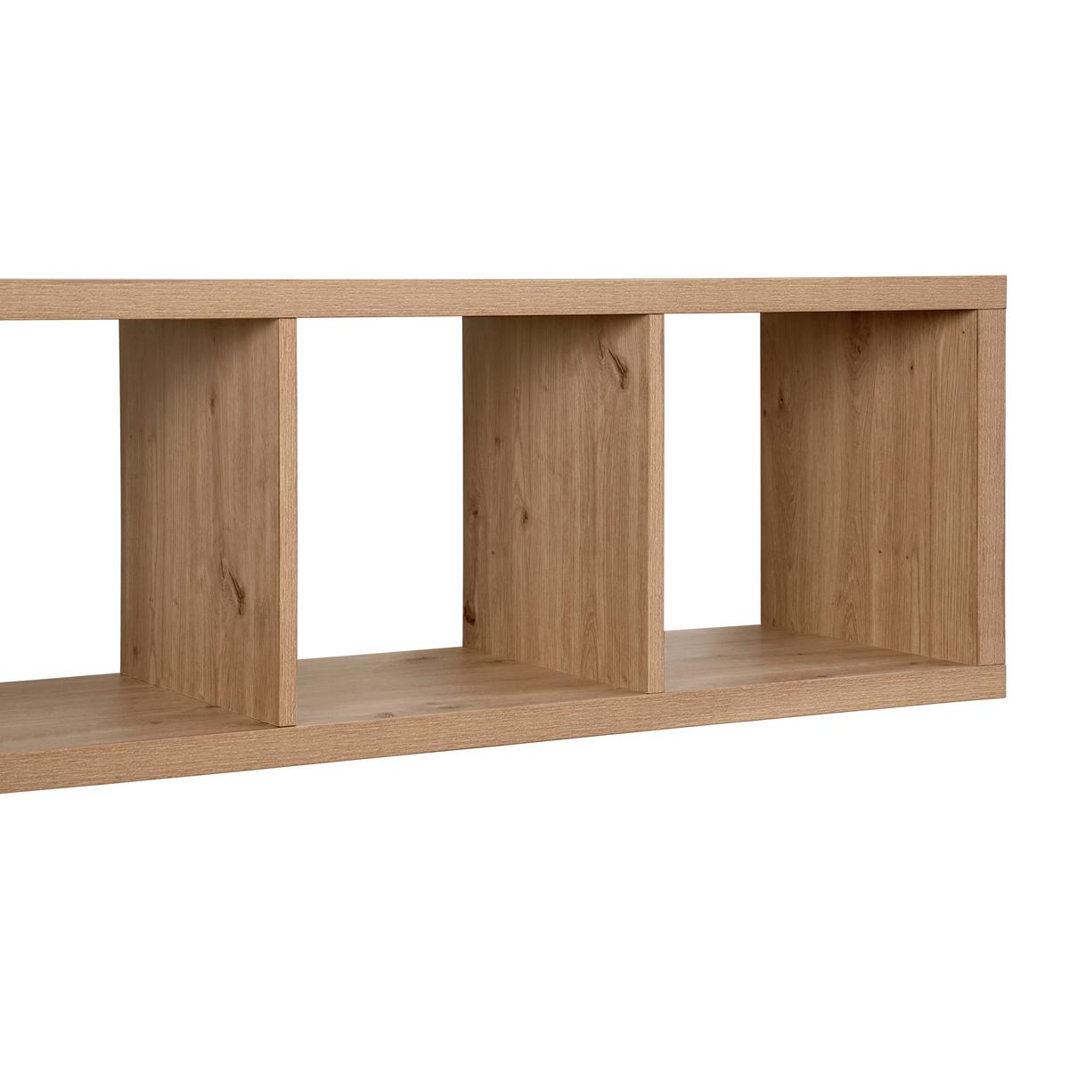 Polica Style Flex - hrast artisan, Konvencionalno, pločasti materijal (142/39,3/39cm) - Modern Living