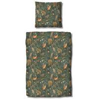 Lenjerie de pat Nora, cca. 140x200/50x70 cm - verde, Modern, textil (140/200cm) - Mömax