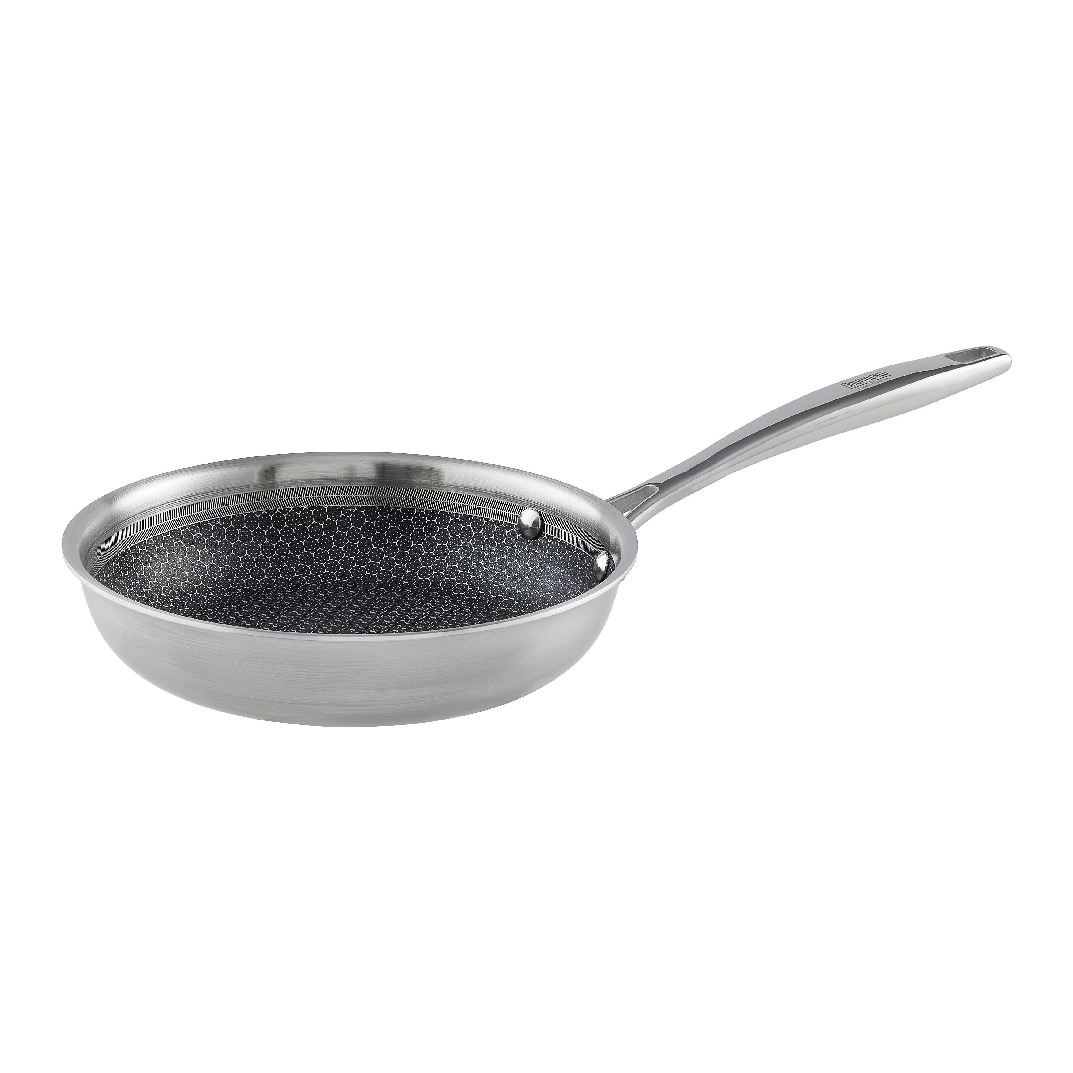 STEKPANNA SILVER LINE - stålfärgad, Modern, metall (20/4cm) - Gourmesto