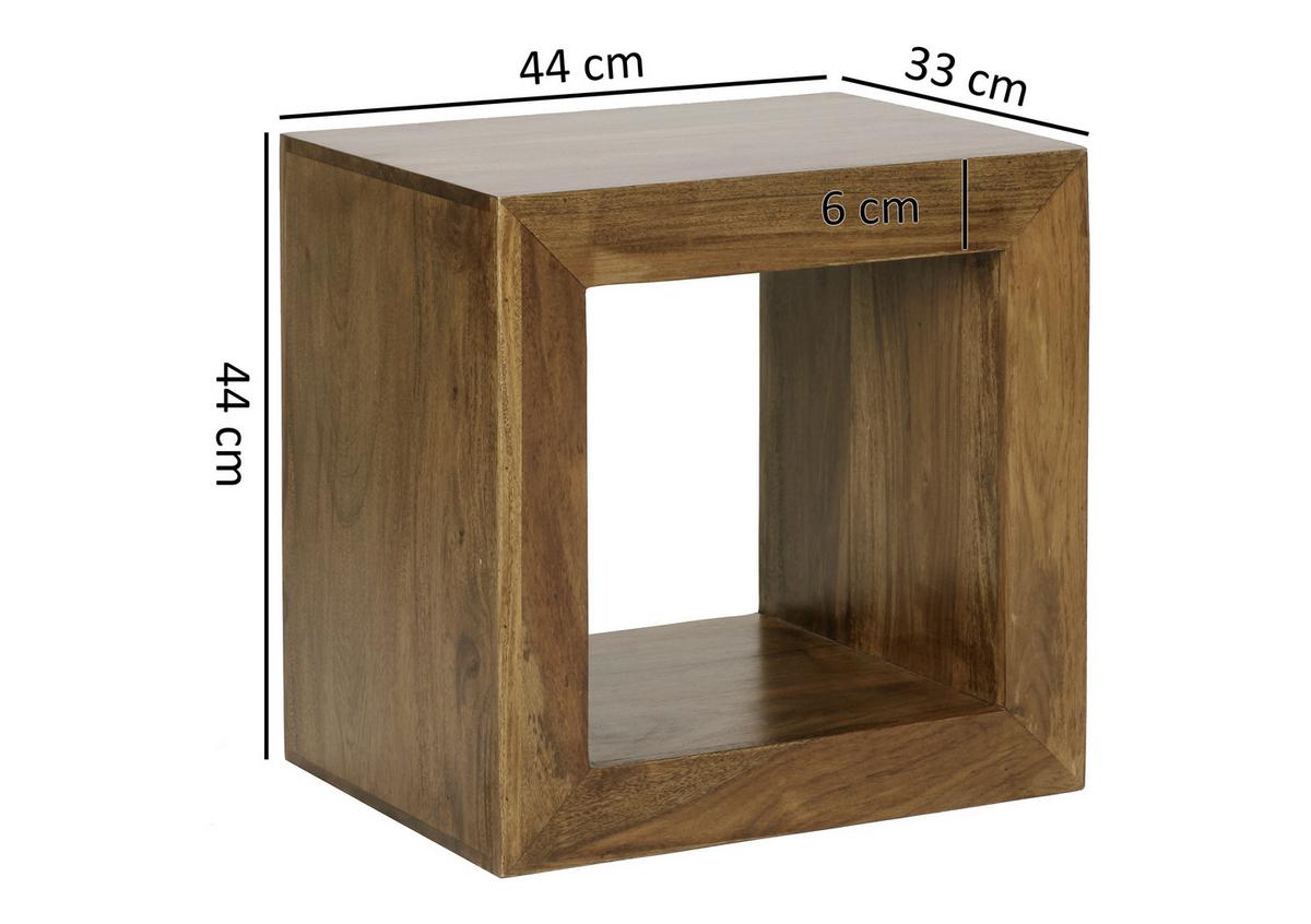 Mizica Mumbai - barve indijskega rožnega lesa, Design, les (44/33/44cm) - MID.YOU