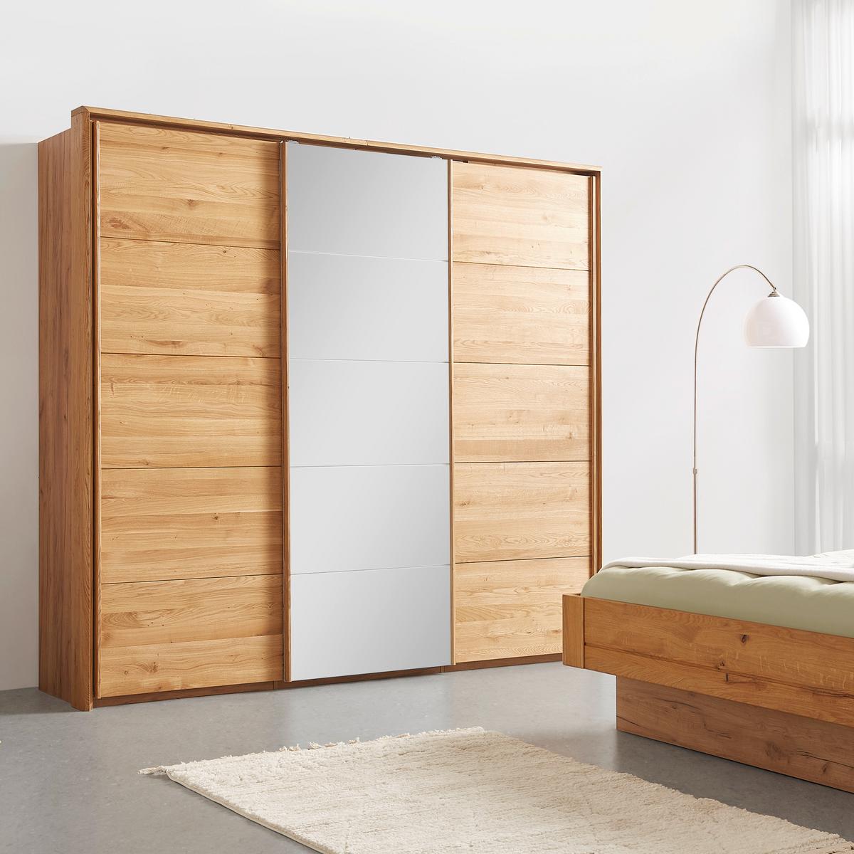 Schwebetürenschrank Monterray Eichefarben - Eichefarben, KONVENTIONELL, Holz/Holzwerkstoff (250/222/60cm) - ecoTree