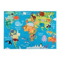 SPIELTEPPICH MY TORINO KIDS - Blau, Trend, Textil (80/120cm) - Ben'n'jen