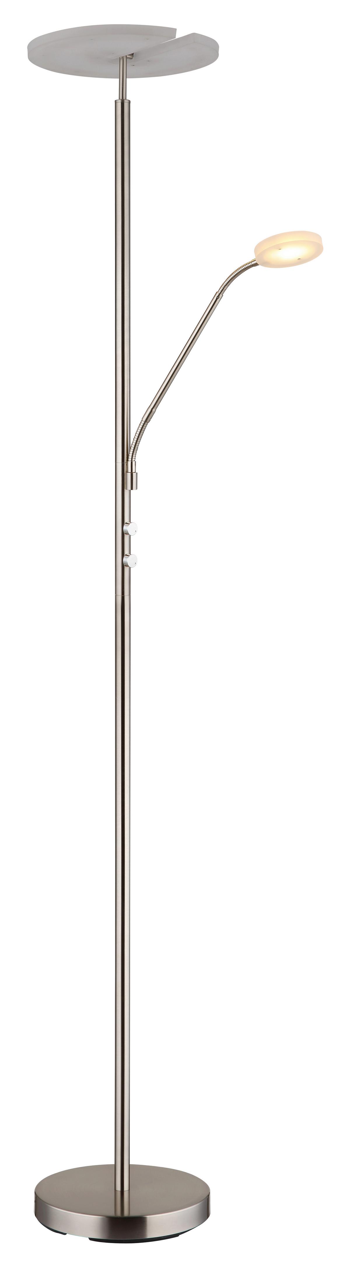 LED-DECKENFLUTER 59093N  STANFORD - Weiss/Schwarz, Design, Kunststoff/Metall (30/180cm) - Globo