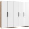 Ormar S Klasičnim Vratima Level 36 A - bijela/boje hrasta, Moderno, drvni materijal (250/216/58cm) - Modern Living