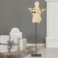 Dekoengel Lilli H ca. 88 cm - Naturfarben, MODERN, Holz (88cm)