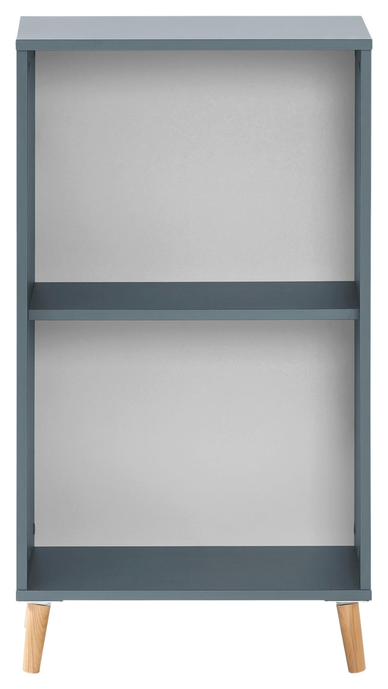 Aktenregal Serie 500 Blau ca. 50,95x92,6x41cm - Blau, MODERN, Holz/Holzwerkstoff (50,95/92,6/41cm) - MID.YOU