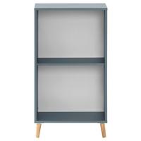 Aktenregal Serie 500 Blau ca. 50,95x92,6x41cm - Blau, MODERN, Holz/Holzwerkstoff (50,95/92,6/41cm) - MID.YOU