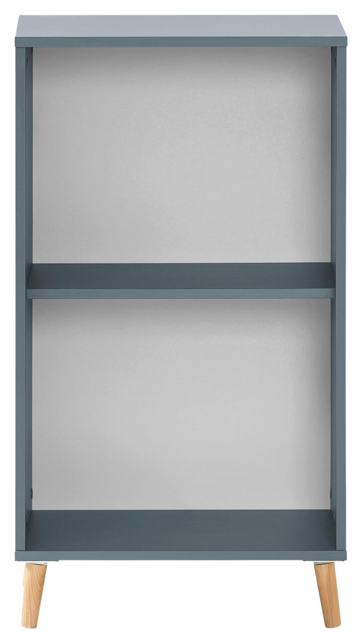 Aktenregal Serie 500 Blau ca. 50,95x92,6x41cm - Blau, MODERN, Holz/Holzwerkstoff (50,95/92,6/41cm) - MID.YOU