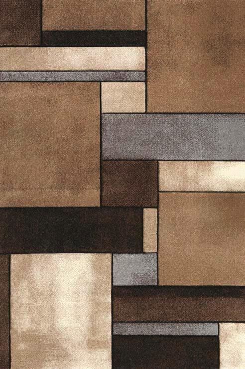 Webteppich Brilliance Beige ca. 80x150cm - Beige, KONVENTIONELL, Textil (80/150cm)