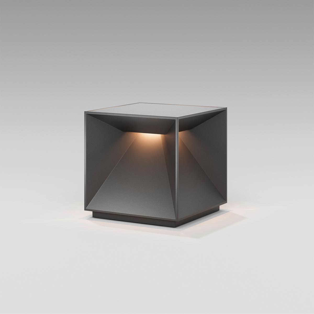 LAMPA STOŁOWA Z AKUMULATOREM 4557201 NUTALIS - antracytowy, Design, metal (10/10/10cm) - Sigor