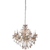 KRYSZTAŁOWA LAMPA WISZĄCA 3081-97 GRACIA - szampanowy, Lifestyle, tworzywo sztuczne/metal (71/180cm) - Paul Neuhaus