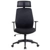 SNURRSTOL PATRIZIA - svart, Design, textil/plast (66/117-124/64cm) - Mömax