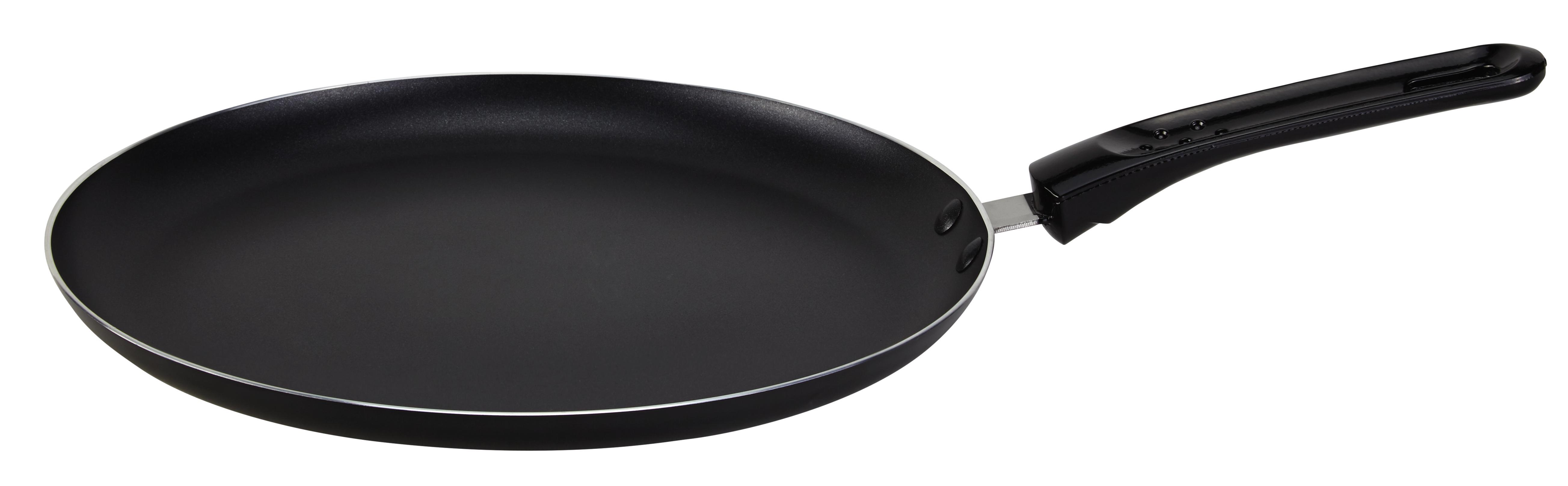 Crepespfanne Sherry mit Aufdruck Ø ca. 26cm - Schwarz, Kunststoff/Metall (26/2cm) - Mömax modern living