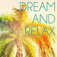 Glasbild Dream And Relax, ca. 30x30x2cm - Multicolor, ROMANTIK / LANDHAUS, Glas (30/30/2cm)