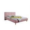 Polsterbett Slade Rosa ca. 100x200 cm - Rosa/Naturfarben, MODERN, Holz/Textil (100/200cm) - Livetastic