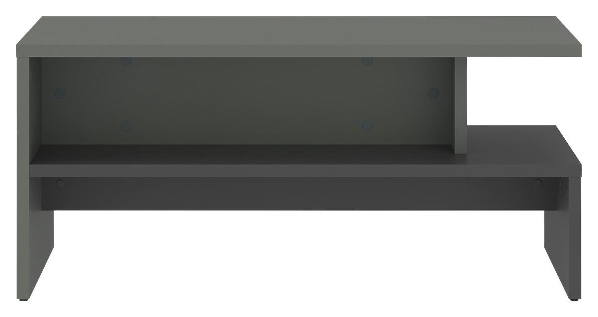 Stolić Shirley - siva/zelena, Design, drvni materijal (100/66/45,5cm) - Modern Living