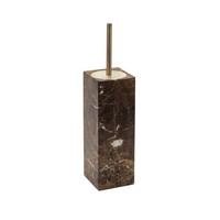 UCHWYT NA SZCZOTKĘ DO WC HAMMAM - brązowy, Trend, kamień (9,5/9,5/25cm) - Aquanova