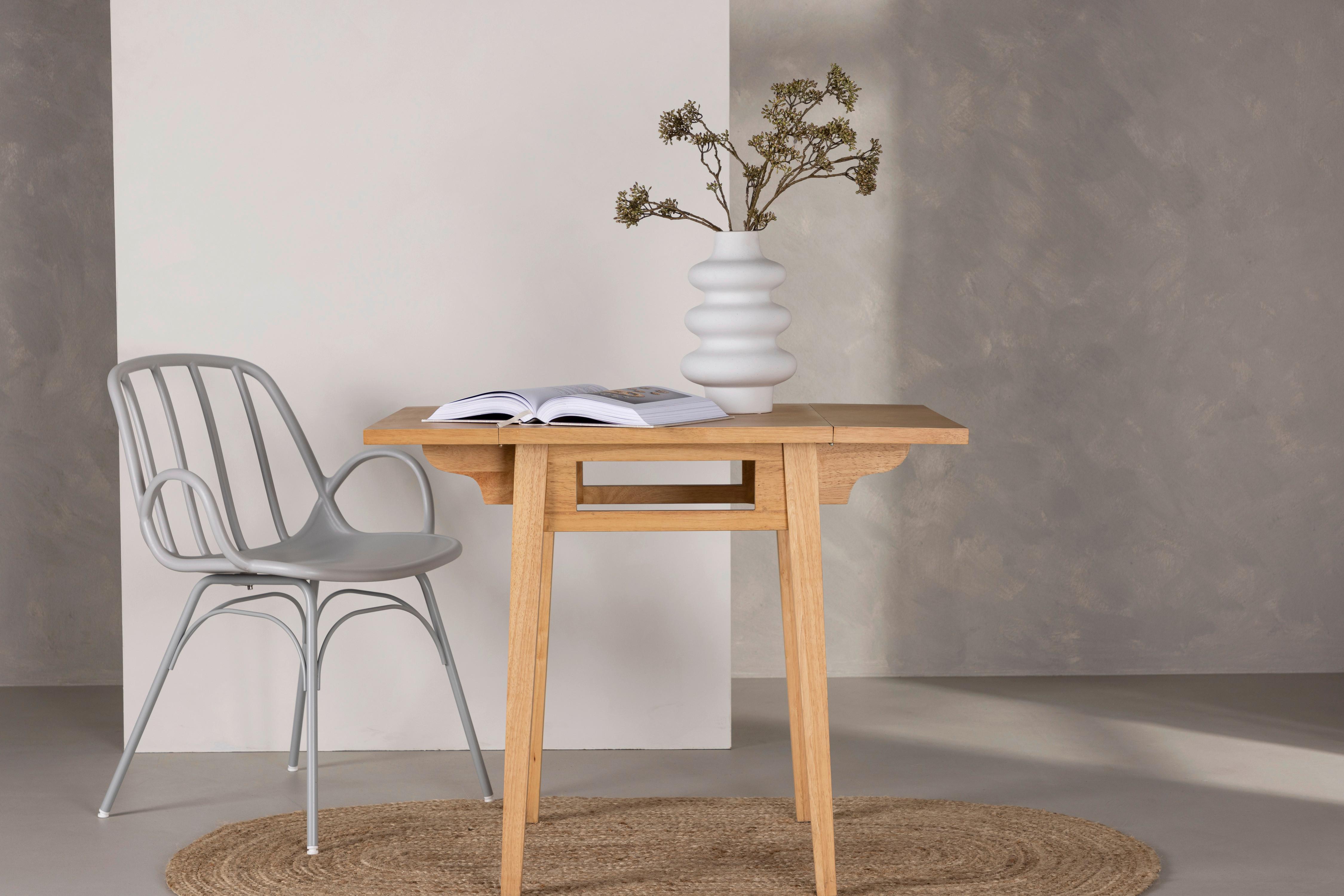 ESSTISCH YAKIDON - Beige, Design, Holz (60/72/45cm) - Livetastic