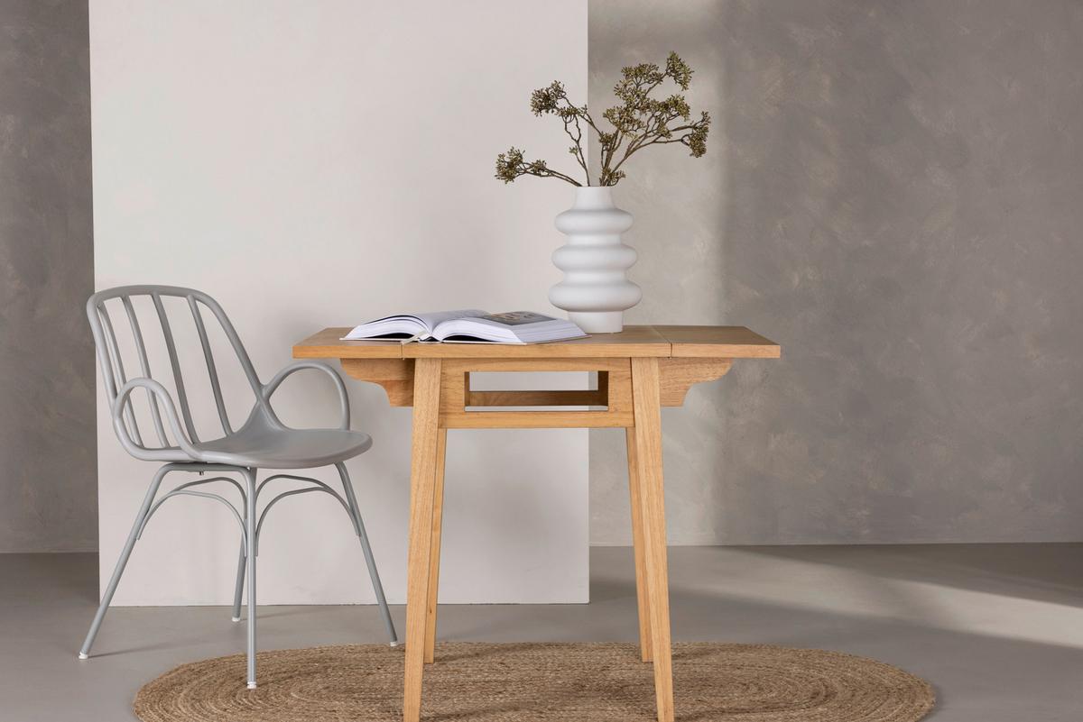 ESSTISCH YAKIDON - Beige, Design, Holz (60/72/45cm) - Livetastic