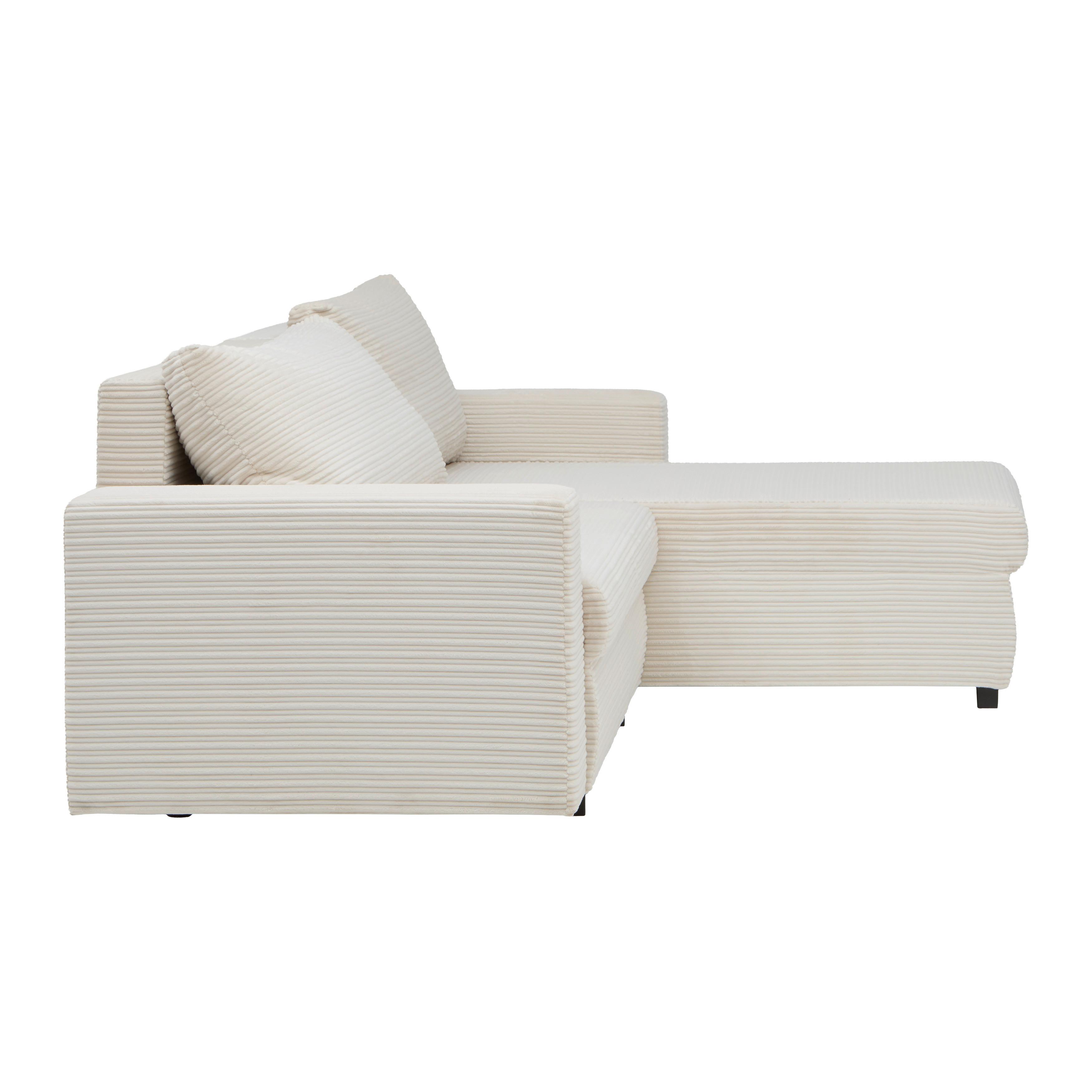 Kutna Garnitura Geneve - bež/crna, Konvencionalno, tekstil/plastika (225/167cm) - Mömax