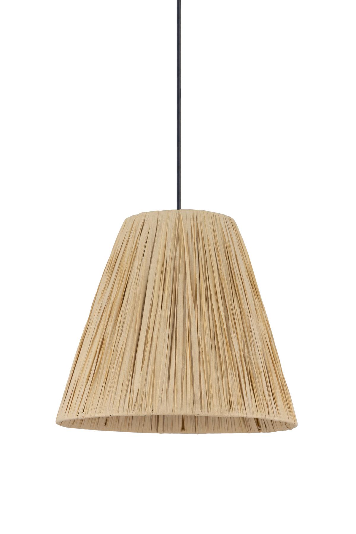 LAMPA WISZĄCA DAVIDE - czarny, Design, metal/papier (30/120cm) - Collet's Monde