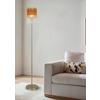 LAMPADAIRE STAB - couleur ambre/Transparent, MODERN, métal/matière synthétique (25l)