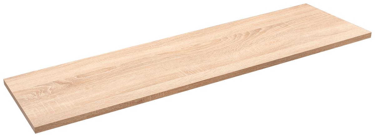 Falipolc Tölgy Szín 120/30 Skate - Sonoma tölgy, Modern, faalapú anyag (120/1,8/30cm)