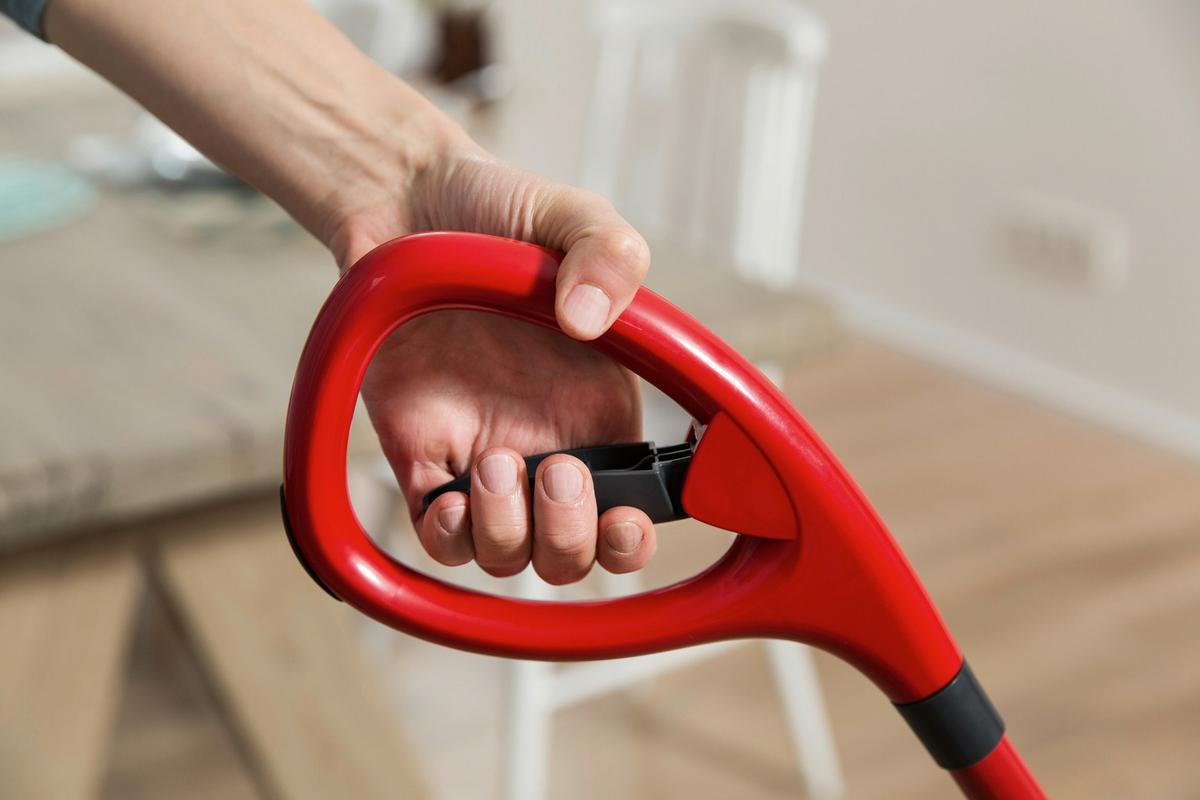 Bodenwischer Vileda 1,2 Spray Max Rot - Rot, Basics, Textil (138,5/31/12cm) - Vileda