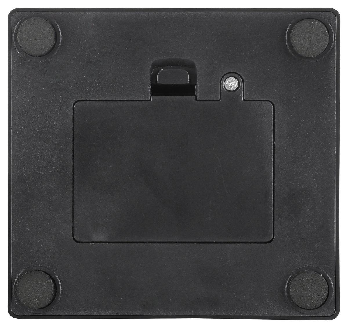LED-Dekoleuchte Gopi Schwarz max. 1,5 Watt - Silberfarben/Schwarz, Romantik / Landhaus, Kunststoff/Metall (10,5/26cm) - Modern Living