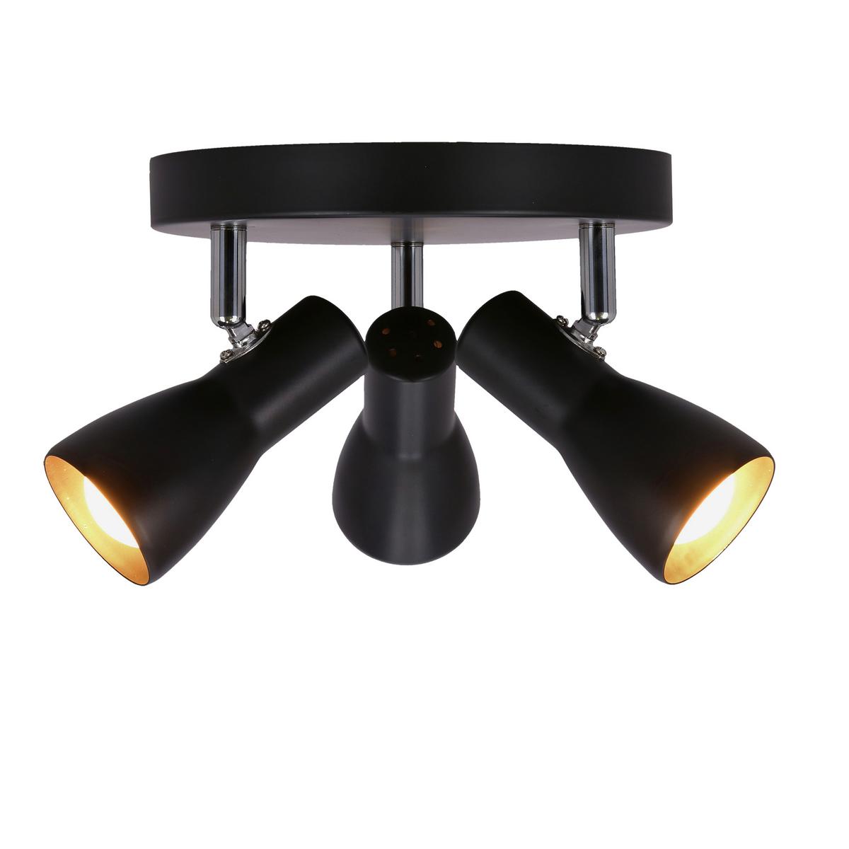 Reflektor Picardo - crna, Trend, metal (29/29/8cm)