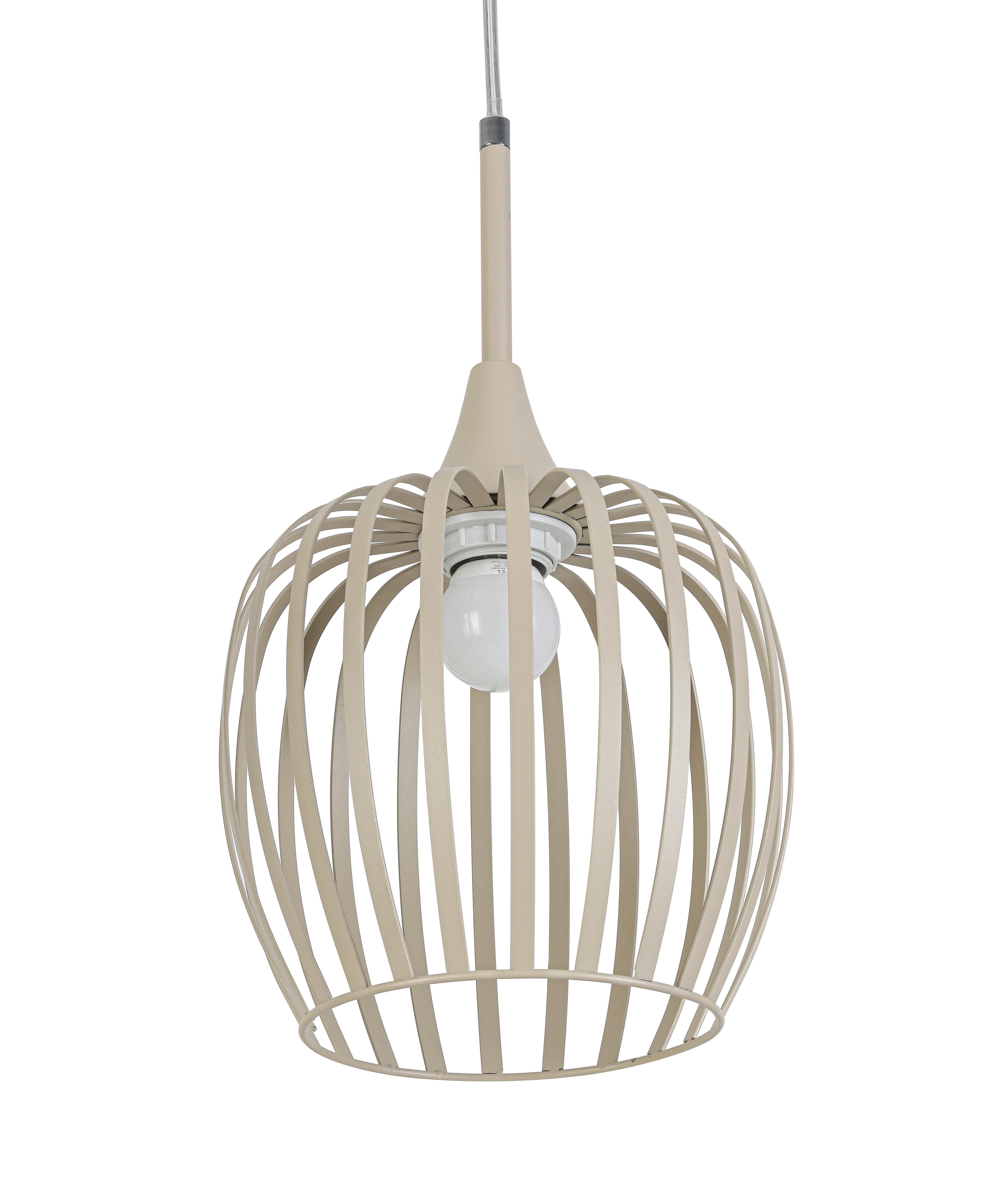 HÄNGLAMPA MARTIN - sandfärgad, Modern, metall/plast (90/21/150cm) - Mömax