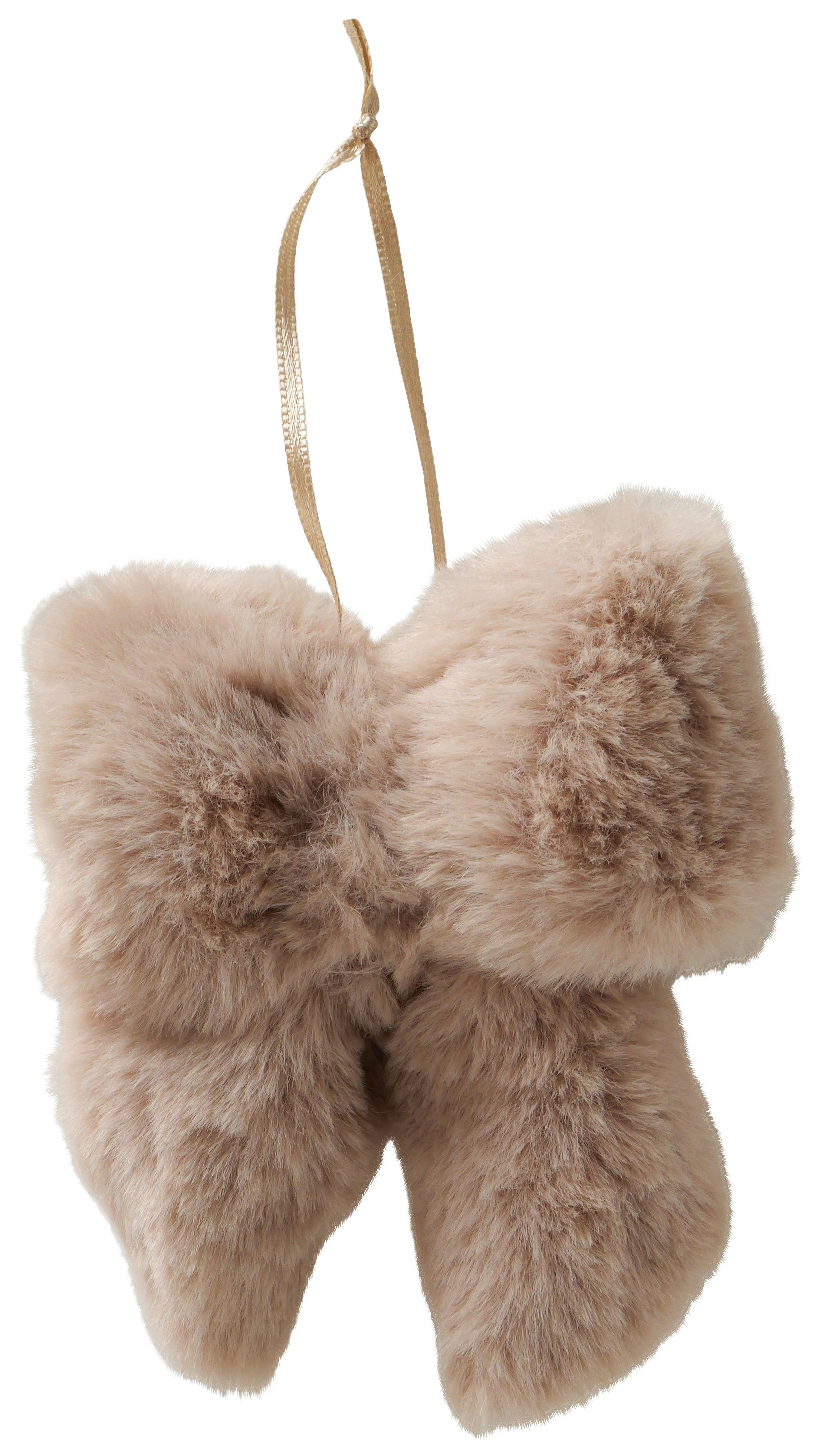 Dekohänger Felly I Beige - Beige, Basics, Textil (12/13/4cm) - Mömax