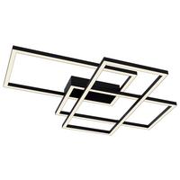 Deckenleuchte Line Schwarz max. 80 Watt - Schwarz, Basics, Kunststoff/Metall (68/78/8cm) - MAYTONI