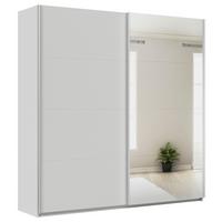 DULAP USI CULISANTE FELDKIRCH - argintiu/gri deschis, Modern, material pe bază de lemn (225/229/62cm)