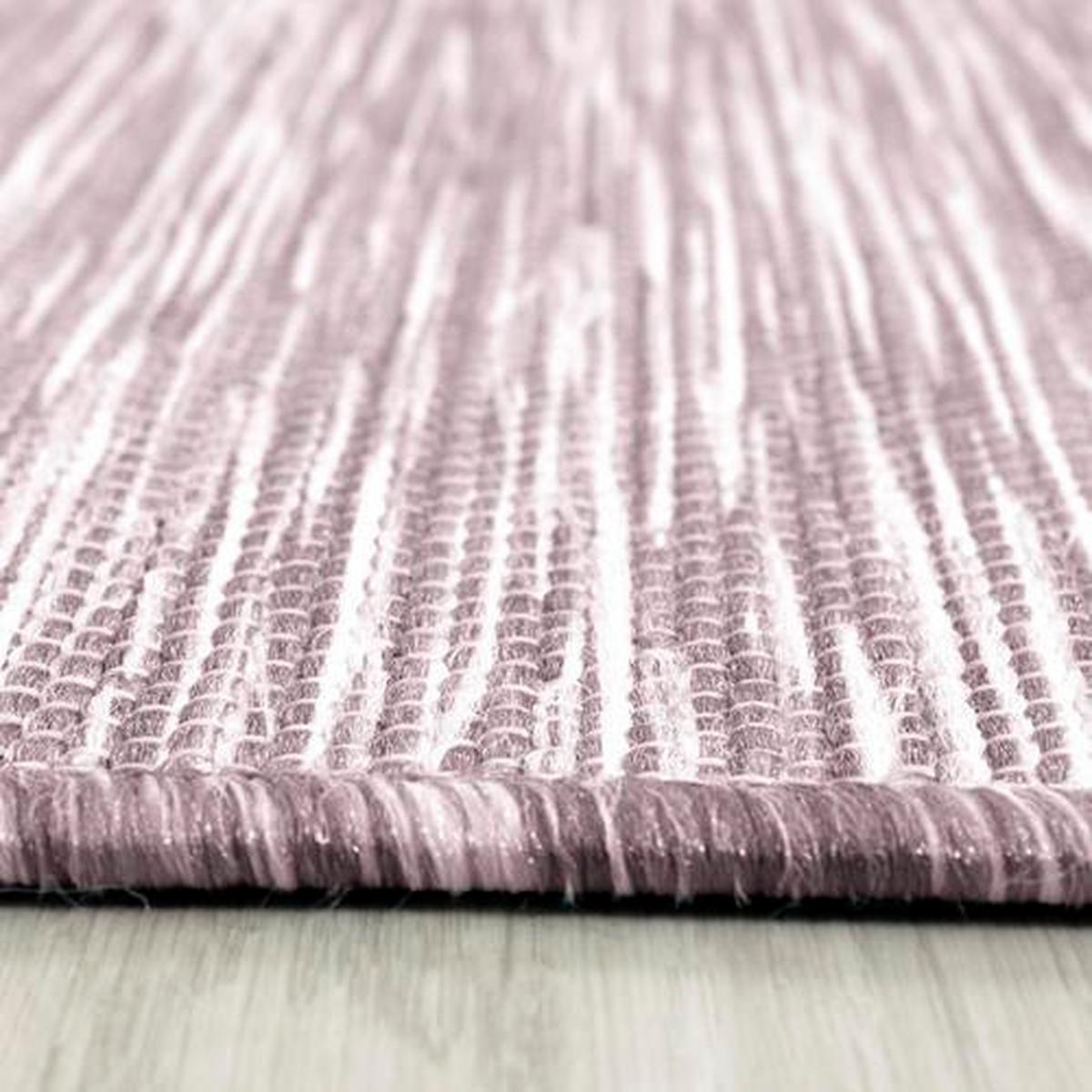 Outdoorteppich Mambo Pink ca. 80x150cm - Pink, KONVENTIONELL, Textil (80/150cm)