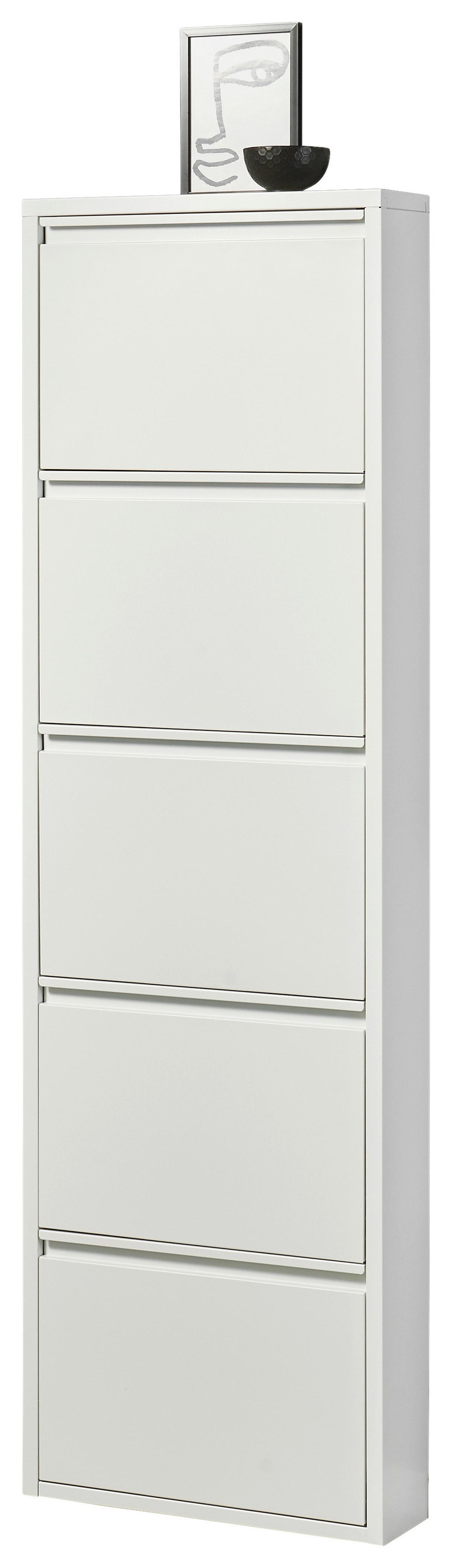 Schuhkipper Bert Weiss - Weiss, Konventionell, Metall (51/170/16cm) - Mömax