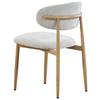 STOL IDA - beige/ekfärgad, Design, metall/trä (50/80/57cm) - Mömax