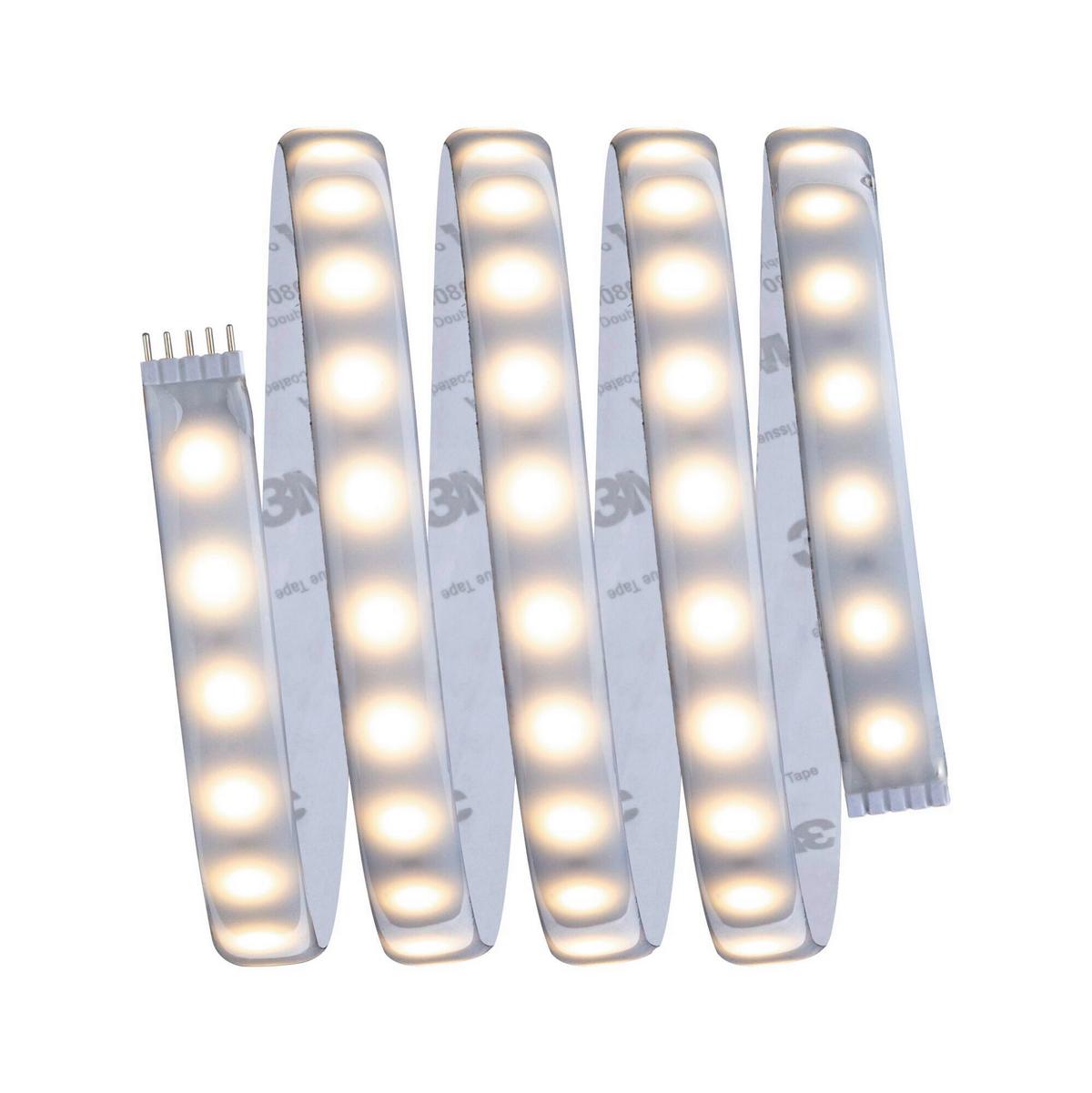 LED-Strip 70668 in Silberfarben max. 9 Watt - Silberfarben, Basics, Kunststoff (150-300,0cm) - Paulmann