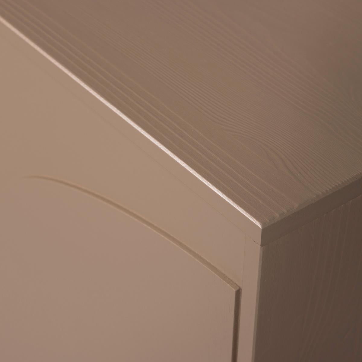 Kommode Cadiz Schlammfarben B: 85cm - Schlammfarben/Schwarz, Design, Holz/Metall (85/135/40cm) - Livetastic