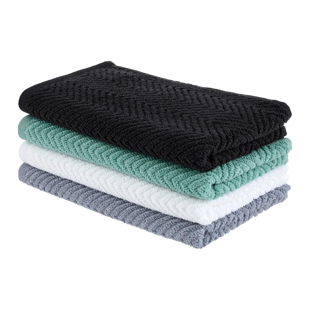 Ručnik Za Goste Ocean 30x50cm - bijela, tekstil (30/50cm) - Premium Living