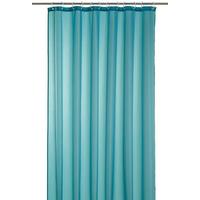 Duschvorhang Uni in Blau ca. 180x200cm - Blau, KONVENTIONELL, Textil (180/200cm) - Modern Living