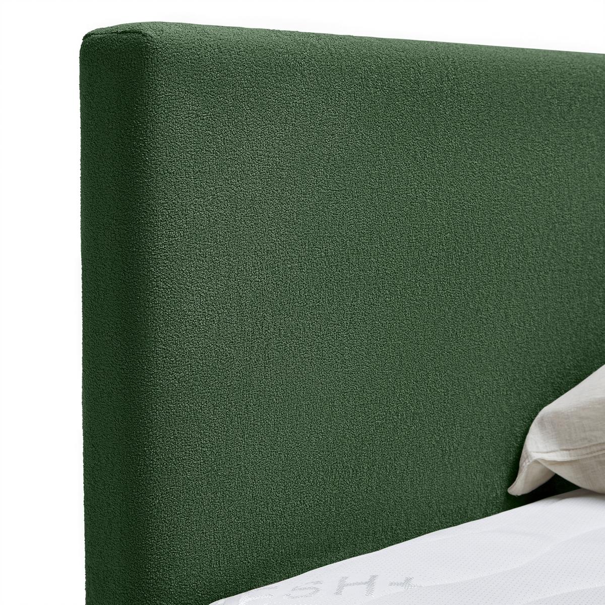 Boxspring Krevet Mira 2 - zelena, Moderno, metal/tekstil (120/200cm) - Based
