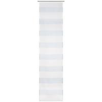ZASŁONA PANELOWA WIRSOW STREIF - niebieski/biały, Basics, tkanina (60/245cm) - Novel