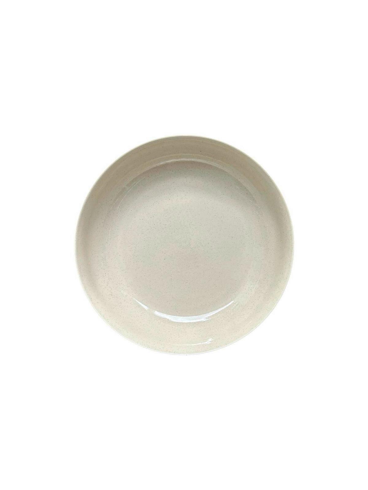 SERWIS OBIADOWO-ŚNIADANIOWY STILO SALINO - greige, Trend, ceramika (29,5cm) - ASA